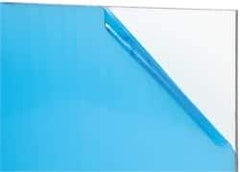 Made in USA - 1/4" Thick x 24" Wide x 2' Long, Acrylic Sheet - Clear - Americas Industrial Supply