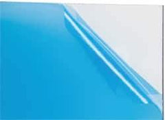 Made in USA - 1/4" Thick x 24" Wide x 3' Long, Acrylic Sheet - Clear - Americas Industrial Supply