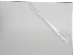 Made in USA - 1/4" Thick x 48" Wide x 4' Long, Acrylic Sheet - Clear - Americas Industrial Supply