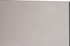 Made in USA - 1/8" Thick x 12" Wide x 2' Long, Acrylic Sheet - Clear, Abrasion Resistant Grade - Americas Industrial Supply