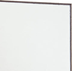 Made in USA - 1/8" Thick x 24" Wide x 2' Long, Acrylic Sheet - Clear, Abrasion Resistant Grade - Americas Industrial Supply