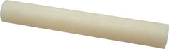 Made in USA - 1' Long, 1-3/4" Diam, Nylon 6/6 Plastic Rod - Natural (Color) - Americas Industrial Supply