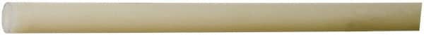 Made in USA - 1/2 Inch Outside Diameter x 5 Ft. Long, Plastic Round Tube - Nylon 6/6 - Americas Industrial Supply
