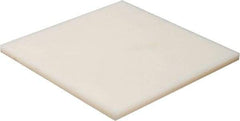Made in USA - 1/4" Thick x 24" Wide x 2' Long, Nylon 6/6 Sheet - Natural - Americas Industrial Supply