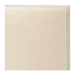 Made in USA - 1-1/2" Thick x 12" Wide x 4' Long, Nylon 6/6 Sheet - Natural - Americas Industrial Supply