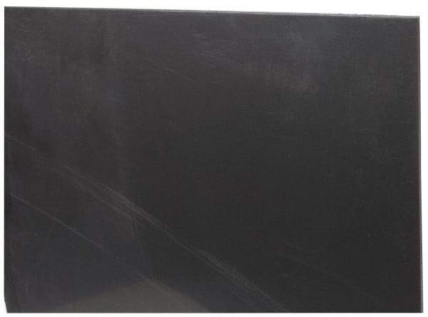 Made in USA - 1/16" Thick x 24" Wide x 2' Long, Nylon 6/6 (MDS-Filled) Sheet - Black - Americas Industrial Supply