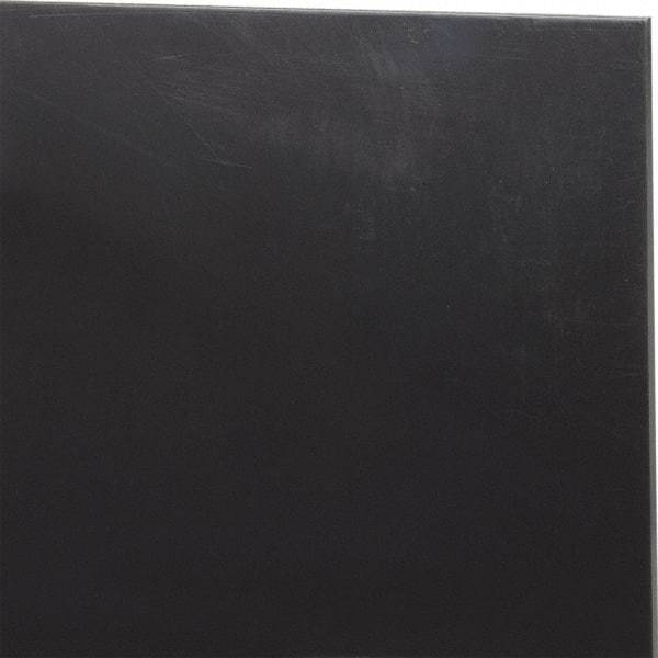 Made in USA - 3/32" Thick x 12" Wide x 1' Long, Nylon 6/6 (MDS-Filled) Sheet - Black - Americas Industrial Supply