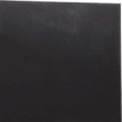 Made in USA - 3/32" Thick x 12" Wide x 1' Long, Nylon 6/6 (MDS-Filled) Sheet - Black - Americas Industrial Supply