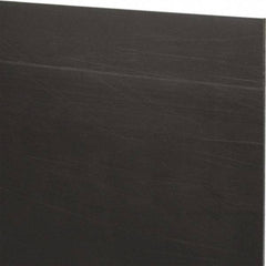 Made in USA - 3/32" Thick x 12" Wide x 2' Long, Nylon 6/6 (MDS-Filled) Sheet - Black - Americas Industrial Supply