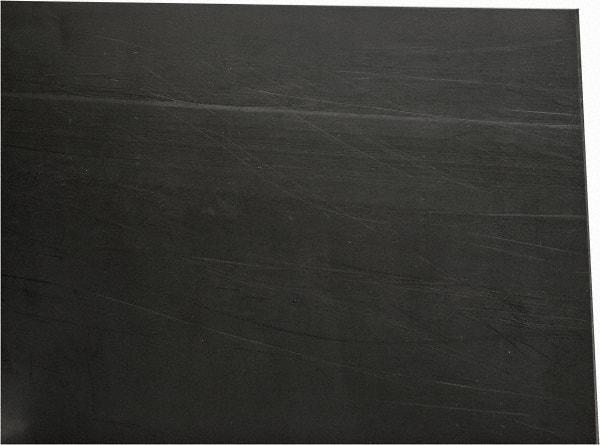 Made in USA - 1/8" Thick x 24" Wide x 2' Long, Nylon 6/6 (MDS-Filled) Sheet - Black - Americas Industrial Supply