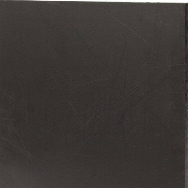 Made in USA - 3/16" Thick x 12" Wide x 1' Long, Nylon 6/6 (MDS-Filled) Sheet - Black - Americas Industrial Supply