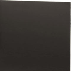 Made in USA - 1/4" Thick x 12" Wide x 4' Long, Nylon 6/6 (MDS-Filled) Sheet - Black - Americas Industrial Supply