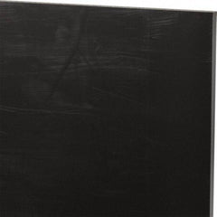 Made in USA - 1/4" Thick x 24" Wide x 2' Long, Nylon 6/6 (MDS-Filled) Sheet - Black - Americas Industrial Supply