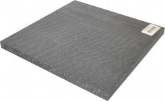Made in USA - 3/4" Thick x 12" Wide x 1' Long, Nylon 6/6 (MDS-Filled) Sheet - Black - Americas Industrial Supply