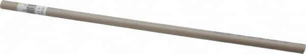 Made in USA - 1' Long, 3/8" Diam, PEEK Plastic Rod - Thermoplastic - Americas Industrial Supply
