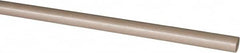 Made in USA - 8' Long, 3/8" Diam, PEEK Plastic Rod - Thermoplastic - Americas Industrial Supply