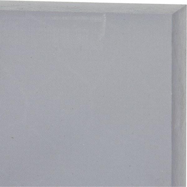 Made in USA - 3/4" Thick x 24" Wide x 4' Long, Polycarbonate Sheet - Clear - Americas Industrial Supply