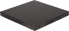 Made in USA - 2" Thick x 24" Wide x 4' Long, Polycarbonate Sheet - Black - Americas Industrial Supply