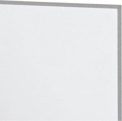 Made in USA - 3/16" Thick x 24" Wide x 2' Long, PVC Sheet - Clear, Type I PVC Grade - Americas Industrial Supply