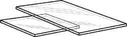 Made in USA - 6mm Thick x 48" Wide x 4' Long, Polycarbonate Sheet - Clear, Static Dissipative Grade - Americas Industrial Supply