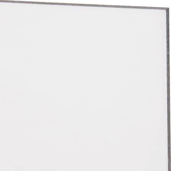 Made in USA - 1/2" Thick x 48" Wide x 4' Long, Polycarbonate Sheet - Abrasion Resistant Grade - Americas Industrial Supply
