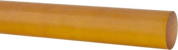 Made in USA - 4' Long, 3/8" Diam, Polyetherimide (PEI) Plastic Rod - Natural (Color) - Americas Industrial Supply
