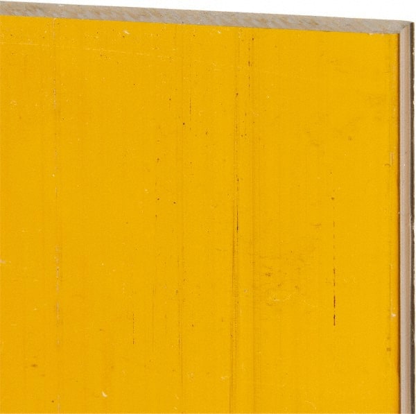 Made in USA - 2' x 12" x 1/2" Natural (Color) Polyetherimide (PEI) Sheet - Americas Industrial Supply