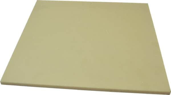 Made in USA - 3/8" Thick x 12" Wide x 1' Long, Epoxyglass Laminate (G10/F4) Sheet - Mustard Yellow, ±0.030 Tolerance - Americas Industrial Supply