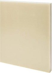 Made in USA - 1" Thick x 12" Wide x 1' Long, Epoxyglass Laminate (G10/F4) Sheet - Mustard Yellow, ±0.049 Tolerance - Americas Industrial Supply