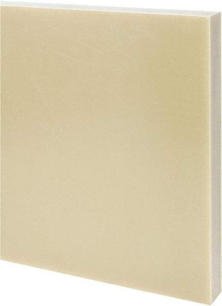 Made in USA - 1-1/4" Thick x 12" Wide x 1' Long, Epoxyglass Laminate (G10/F4) Sheet - Mustard Yellow, ±0.055 Tolerance - Americas Industrial Supply