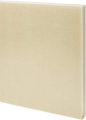 Made in USA - 1" Thick x 24" Wide x 2' Long, Epoxyglass Laminate (G10/F4) Sheet - Mustard Yellow, ±0.049 Tolerance - Americas Industrial Supply