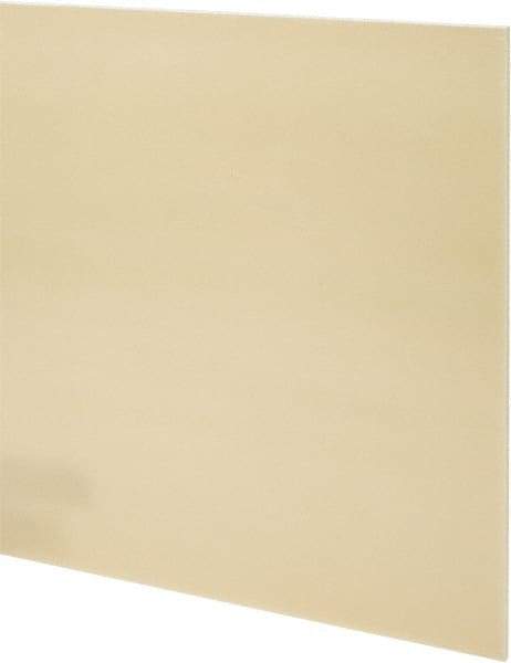 Made in USA - 3/16" Thick x 24" Wide x 3' Long, Epoxyglass Laminate (G10/F4) Sheet - Mustard Yellow, ±0.019 Tolerance - Americas Industrial Supply