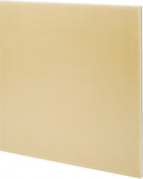 Made in USA - 4' x 36" x 3/8" Mustard Yellow Epoxyglass Laminate (G10/F4) Sheet - Americas Industrial Supply