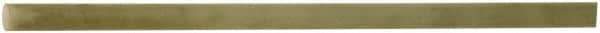 Made in USA - 4' Long, 2-1/2" Diam, Epoxyglass Laminate (G10/FR4) Plastic Rod - Yellow-Green - Americas Industrial Supply