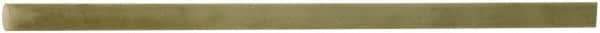 Made in USA - 4' Long, 2" Diam, Epoxyglass Laminate (G10/FR4) Plastic Rod - Yellow-Green - Americas Industrial Supply