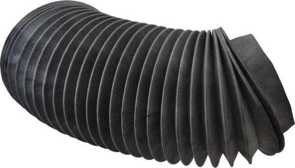 Made in USA - 24 Inch Long, 0.04 Inch Thick, Nylon Airtight Molded Bellows - 4-1/2 Inch Inside Diameter - Americas Industrial Supply