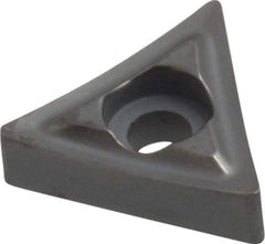 Kennametal - T221 P Grade K68 Carbide Turning Insert - Uncoated, 60° Triangle, 1/4" Inscr Circle, 1/8" Thick, 1/64" Corner Radius - Americas Industrial Supply