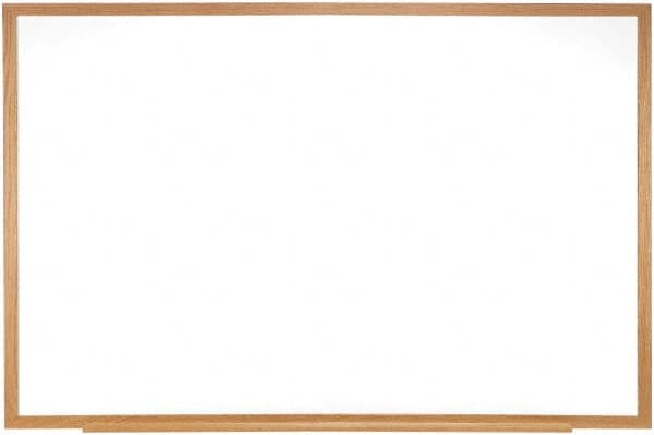 Ghent - 48-1/2" High x 96-1/2" Wide Dry Erase - Acrylate, 0.38" Deep, Includes Eraser & 4 Markers - Americas Industrial Supply