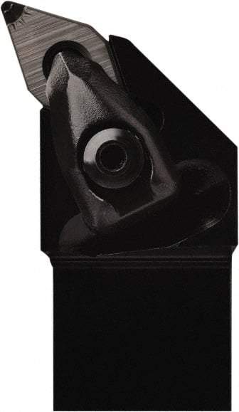 Seco - DDHN, Left Hand Cut, 107.5° Lead Angle, 20mm Shank Height x 20mm Shank Width, Negative Rake Indexable Turning Toolholder - 125mm OAL, DN..1506.. Insert Compatibility, Series Dual Clamp - Americas Industrial Supply