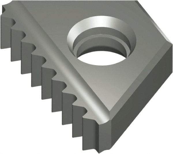 Vargus - 40 TPI, External Thread, UN Standard, 3E VTX Grade Thread Mill Insert - Carbide, TiAlN Coating - Americas Industrial Supply