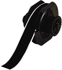 Brady - 1-1/8" Wide x 1,200" Long, Black Vinyl Tape - For BBP30 Label Printer, BBP33 Label Printer, BBP35 Multicolor Sign & Label Printer, BBP37 Color & Cut Sign & Label Printer, BradyPrinter S3100, BBP31 Sign & Label Printer - Americas Industrial Supply