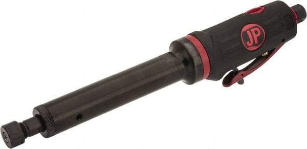 PRO-SOURCE - 1/4" Collet, Straight Handle, Air Straight Die Grinder - 20,000 RPM, Rear Exhaust, 4 CFM, 0.5 hp, 90 psi, 1/4 NPT Inlet - Americas Industrial Supply