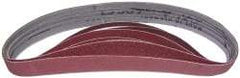 PRO-SOURCE - 3/8" Wide x 13" OAL, 120 Grit, Aluminum Oxide Abrasive Belt - Aluminum Oxide, Fine, Coated - Americas Industrial Supply