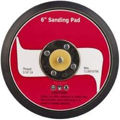 PRO-SOURCE - 6" Diam Hook & Loop Disc Backing Pad - 5/16" Shank Diam, 12,000 RPM - Americas Industrial Supply