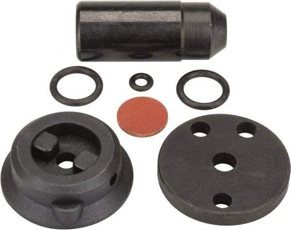 PRO-SOURCE - Repair Kit - Includes 2 O Rings, Lid Valve Case, Disk Valve, Case Valve, Piston For Use with Heavy Duty Medium Air Hammer 5587506045JP - Americas Industrial Supply