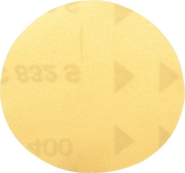 PRO-SOURCE - 3" Diam, 400 Grit, Aluminum Oxide Hook & Loop Disc - Extra Fine Grade, Coated, - Americas Industrial Supply