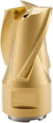 Seco - MP12 M04 Grade MP3000 Carbide Milling Tip Insert - TiAlN Finish, 3 Flutes, 12mm Cutting Diam, 14mm Depth of Cut, 24mm Extension, 0.0315" Cnr Rad - Americas Industrial Supply