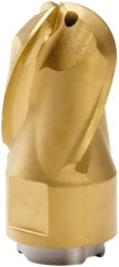 Seco - MP10 M03 Grade MP3000 Carbide Milling Tip Insert - TiAlN Finish, 3 Flutes, 10mm Cutting Diam, 12mm Depth of Cut, 21mm Extension, 0.197" Cnr Rad - Americas Industrial Supply