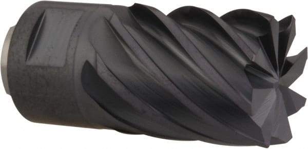 Seco - MP16 M04 Grade MP3000 Carbide Milling Tip Insert - TiAlN Finish, 3 Flutes, 16mm Cutting Diam, 19mm Depth of Cut, 32.6mm Extension, 1/64" Cnr Rad - Americas Industrial Supply