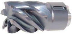 Seco - MP16 M04 Grade MP3000 Carbide Milling Tip Insert - TiAlN Finish, 6 Flutes, 5/8" Cutting Diam, 3/4" Depth of Cut, 1.283" Extension, 1/64" Cnr Rad - Americas Industrial Supply